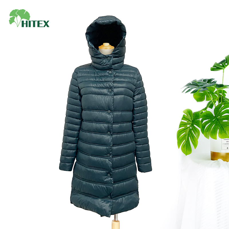 Women long padding jacket