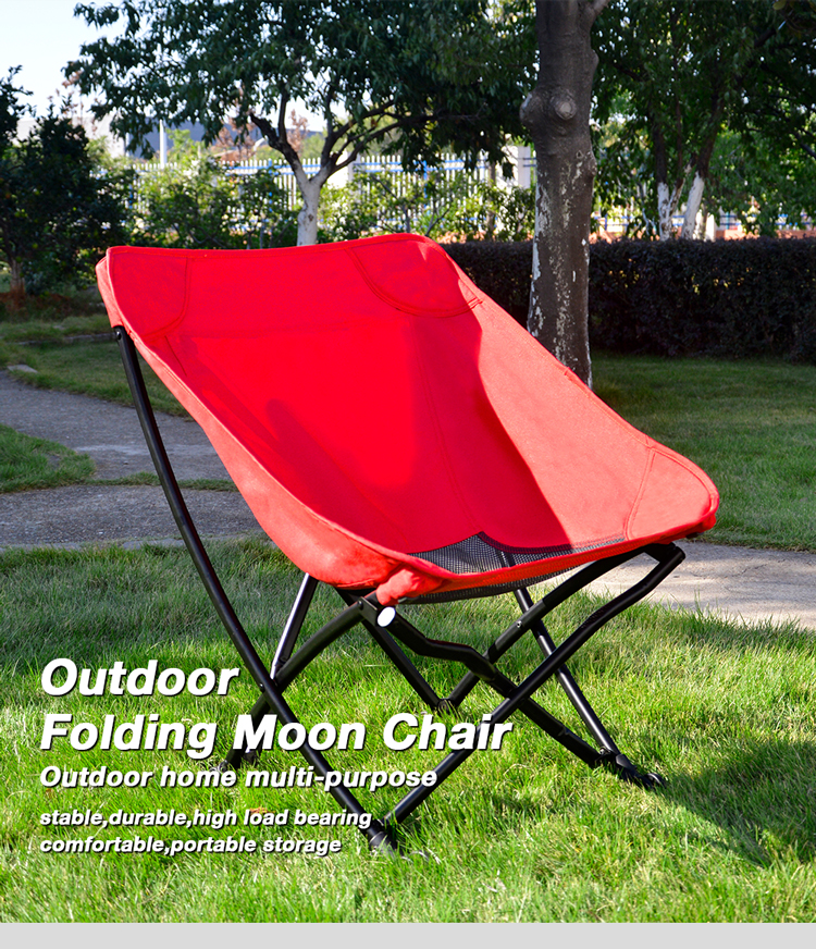 WildSalon Portable backpacking folding chair Lightweight compact camping chair for picnic and beach