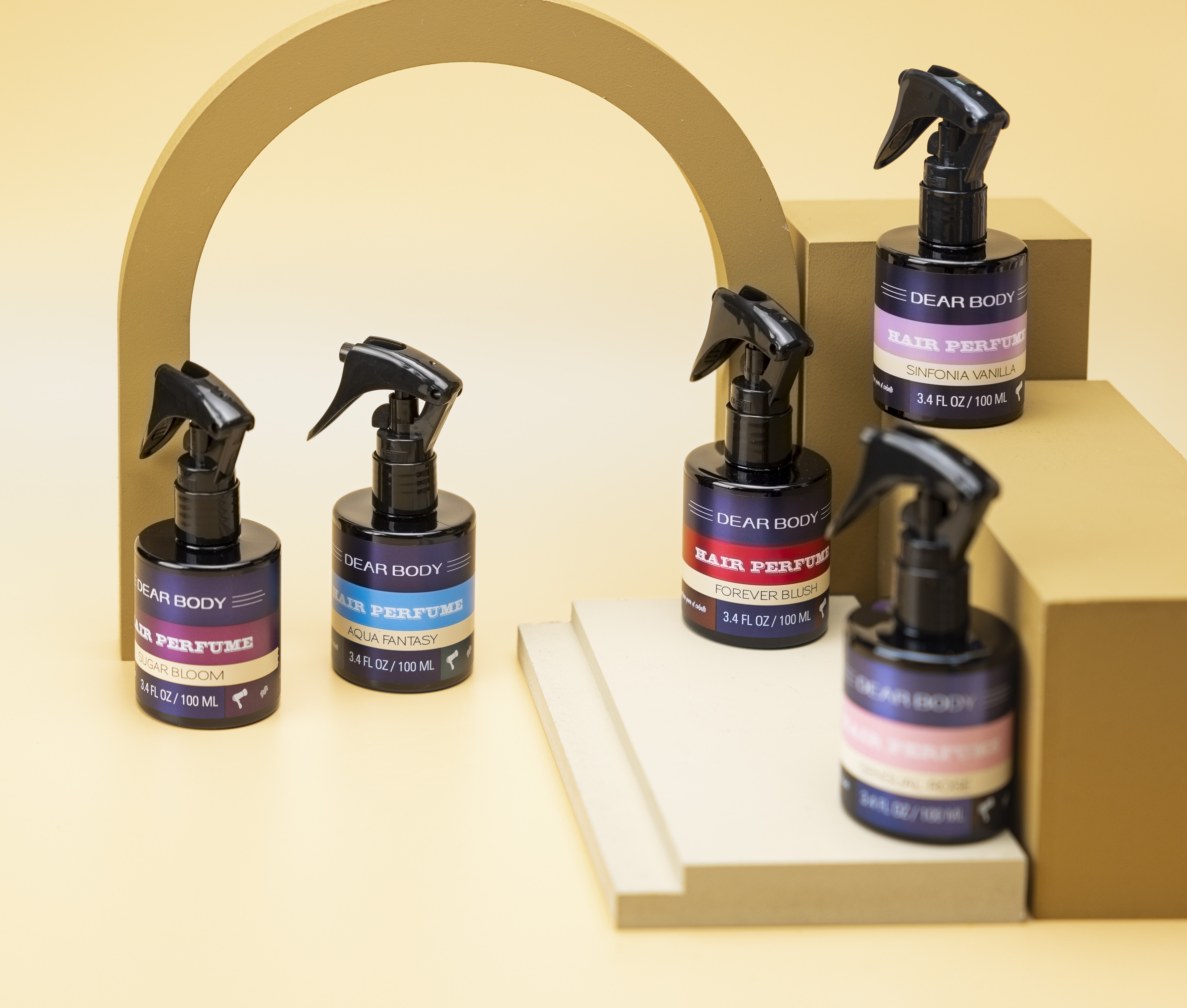 Sinfonia Vanilla fragrance hair perfume 100ml