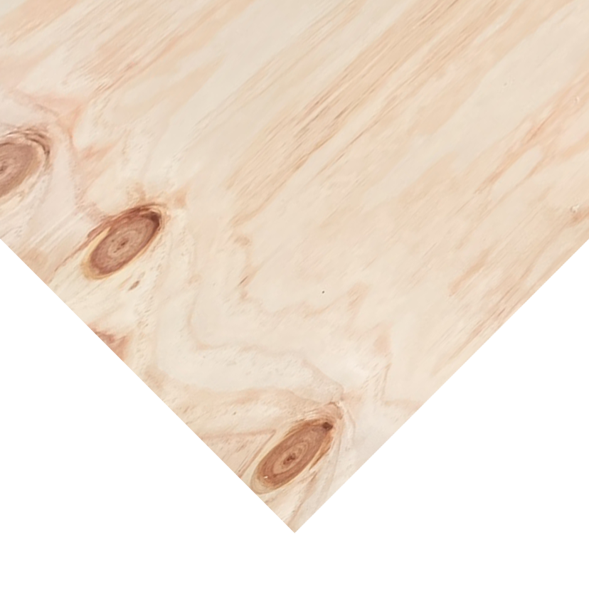 12*1220*2440mm CDX Pine Plywood