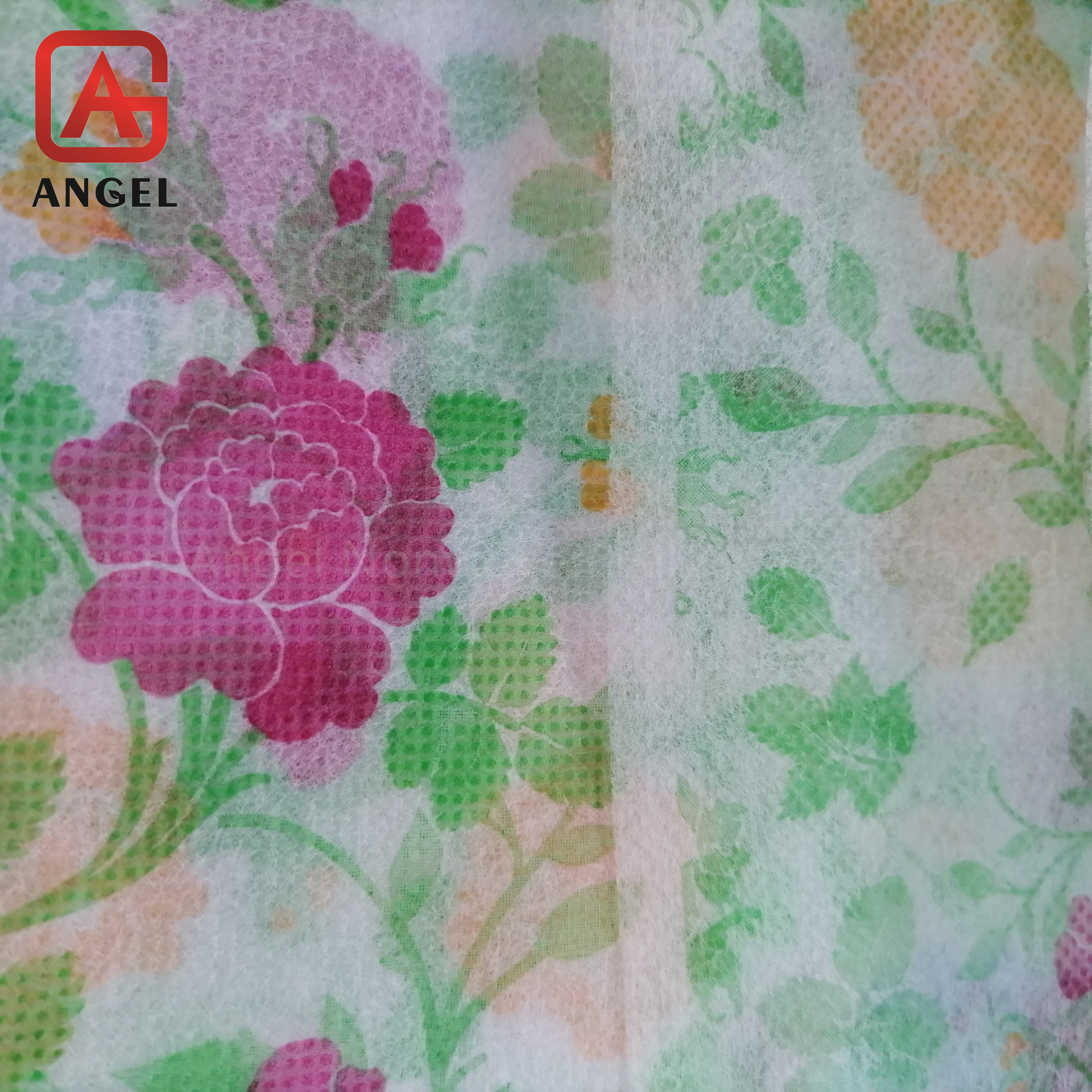 Angel New Pattern Printed Fabric Printed Nonwoven Fabric Custom Fabric Printing