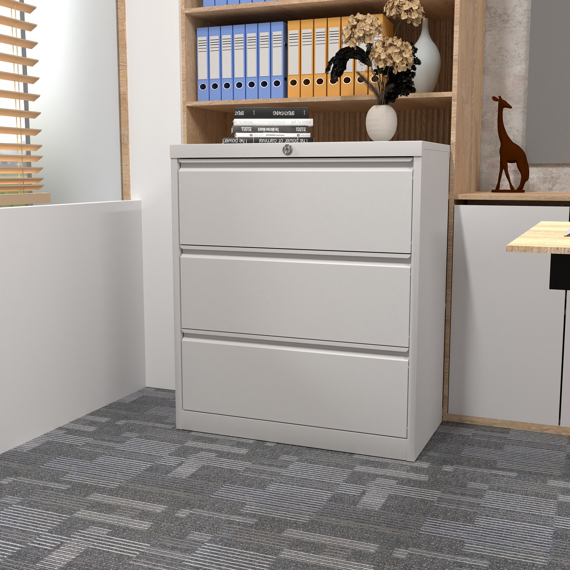 3 draws conventional Filing Cabinet