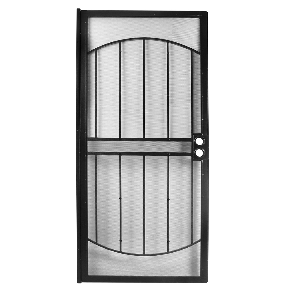 Security screen doors