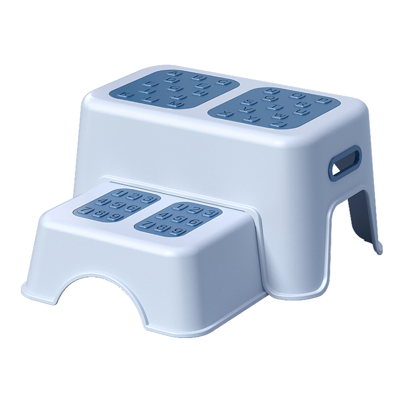 Portable Anti Slip Baby Potty Step Stool Travel Two Step Stool For Toddler Toilet Training