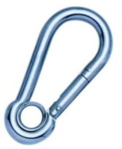DIN5299 Form C steel galvanized snap hook