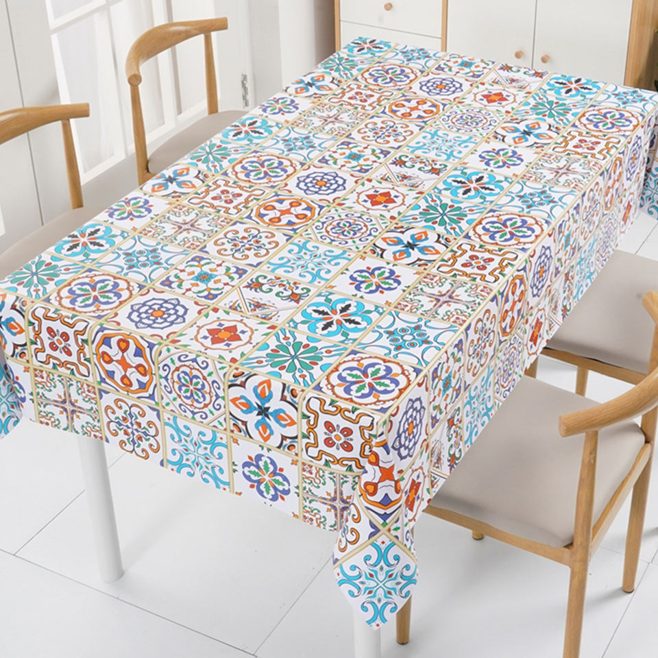 printed table cloth