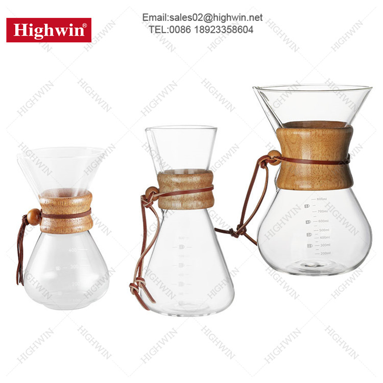 Nice drip coffee maker Pour-Over Glass Coffee maker