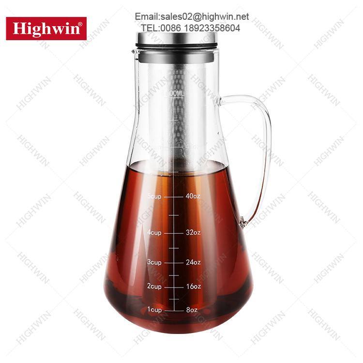Glass Cold Brew Coffee Maker cold brew coffee bottle