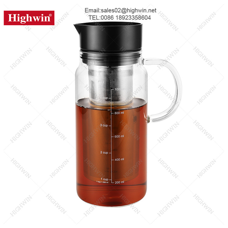 Glass Cold Brew Coffee Maker cold brew iced coffee