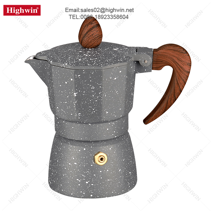 Stovetop Espresso Machine Moka Express Espresso Maker With Safety Valve