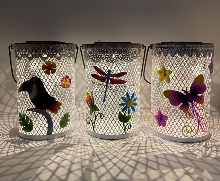 Solar wind lamp