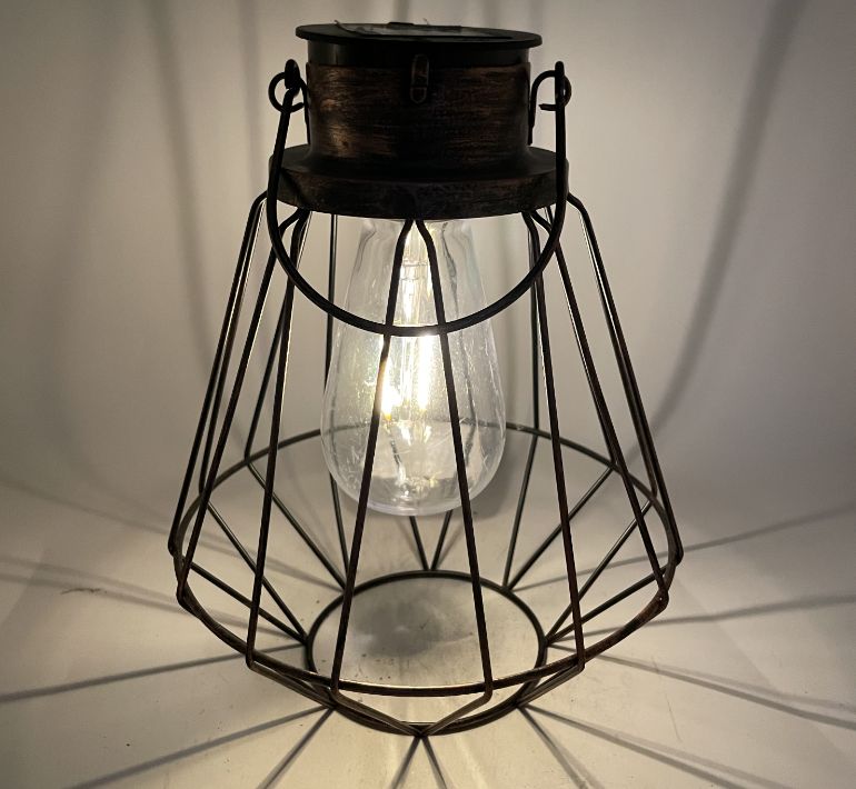 Solar wind lamp