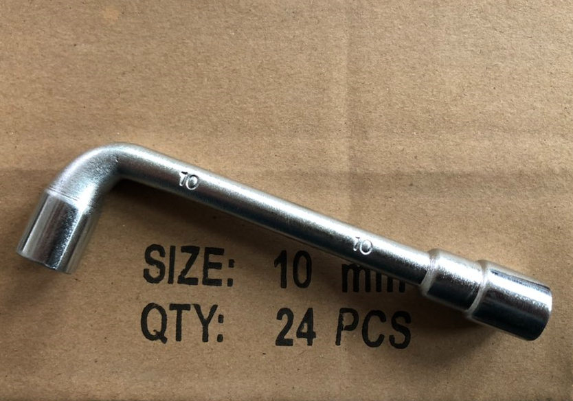 L-type wrench with hole