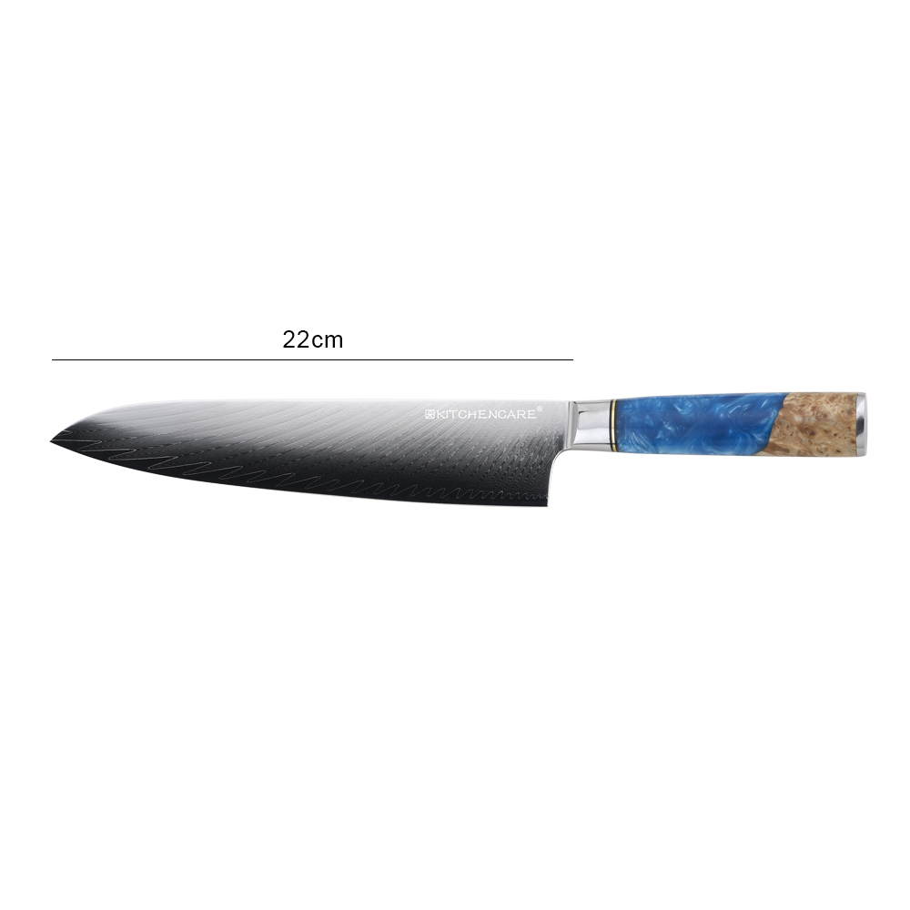 Hip-home Damascus steel cooking knife professional kitchen gyuto knives