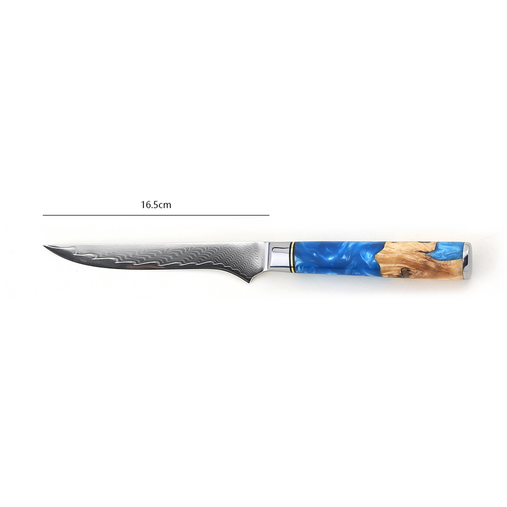 Hip-home Damascus steel cooking knife professional kitchen boning knives
