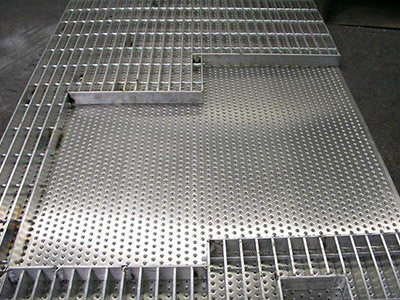 compund steel grating