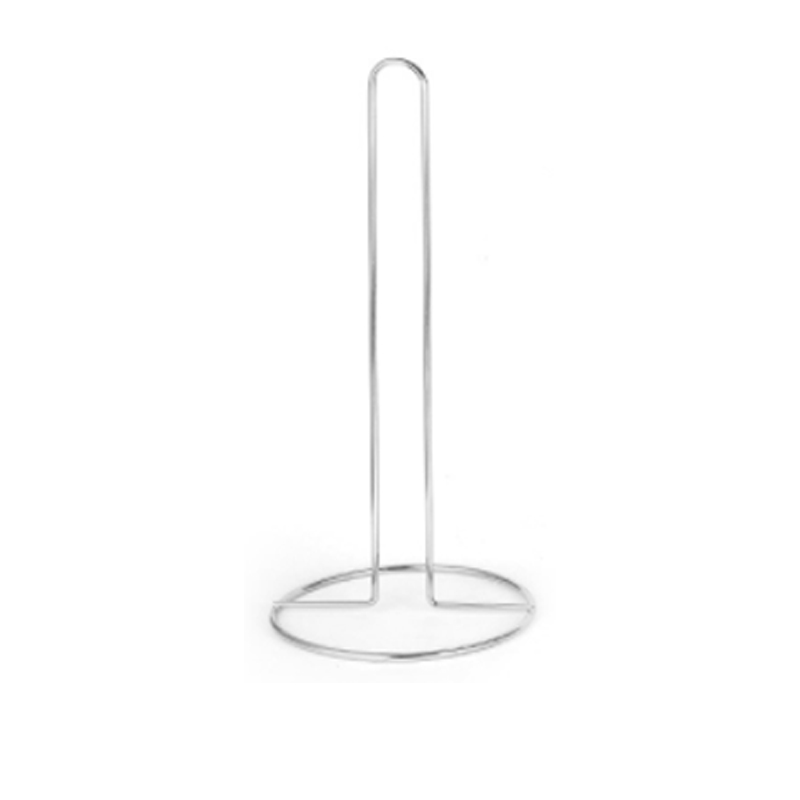 Customized logo countertop stand metal kitchen paper roll holder SW7333