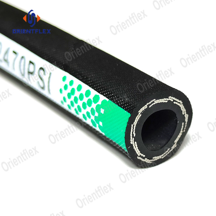 Steel Braided Hydraulic Braided Rubber Hose Hoses SAE100 R1AT/EN 853 1SN