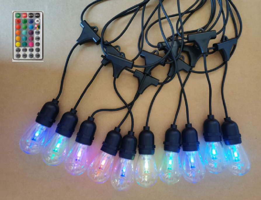 10L Multicolor Bulb Light Chain
