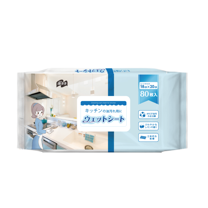 CONDOR kitchen wet wipes (80pcs in)