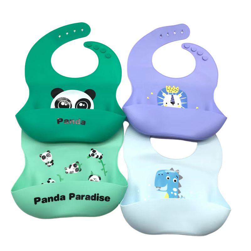 Silicone Bibs For Baby Boy New Design Soft Baby Bibs For Eating Gender Neutral Baby Items