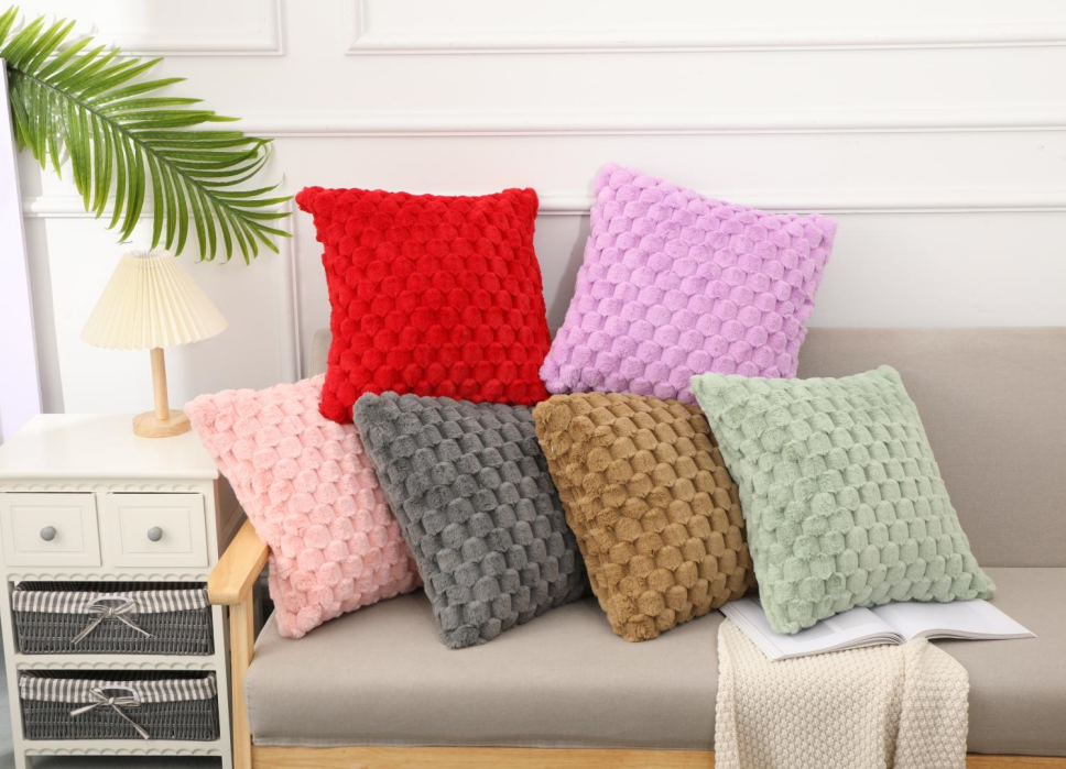 Faux fur cushion, pillow cushion cover