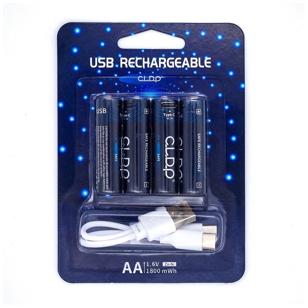 CLDP Nizn USB AA Rechargeable Battery