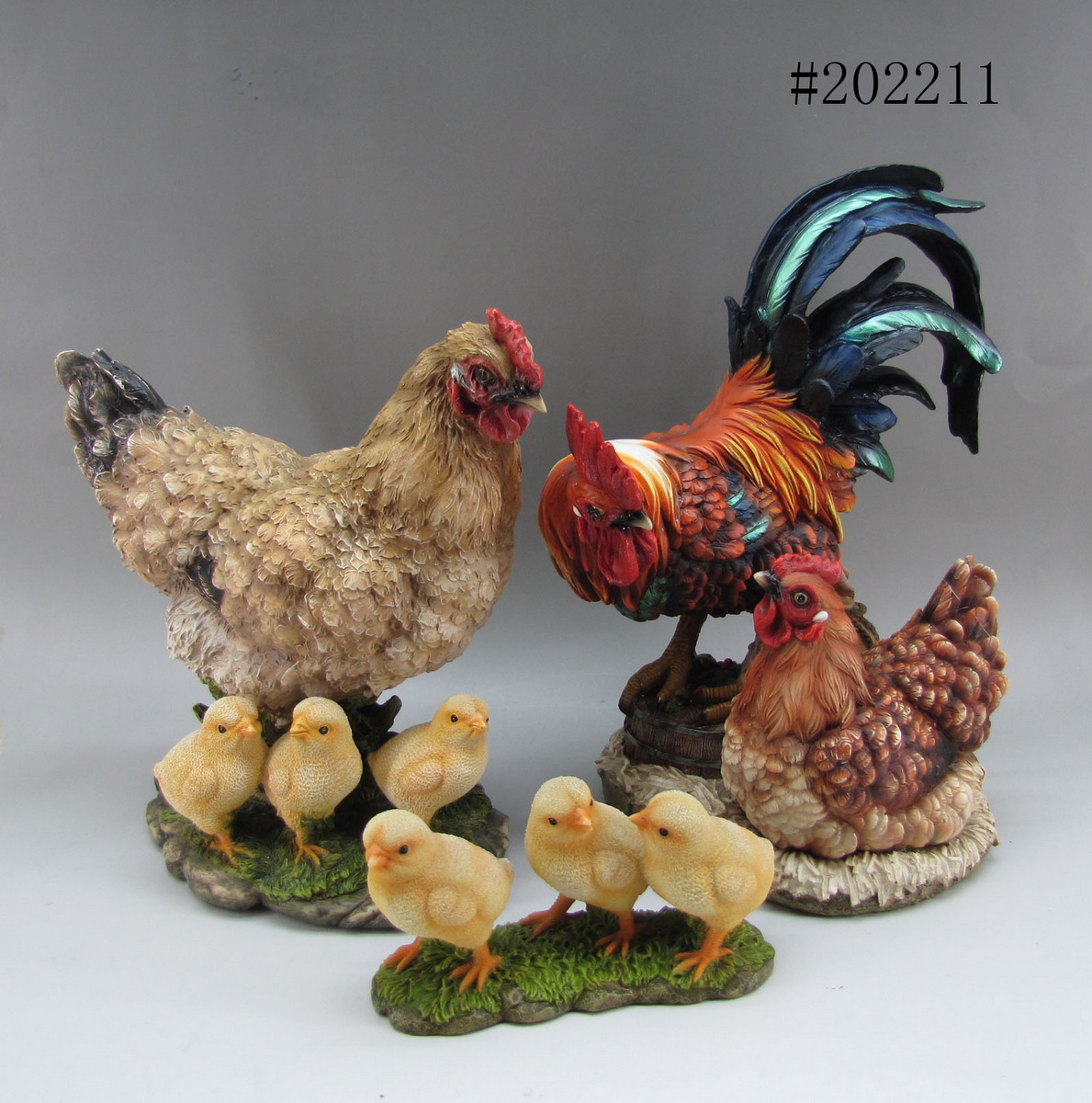 Realistic animal garden decoration