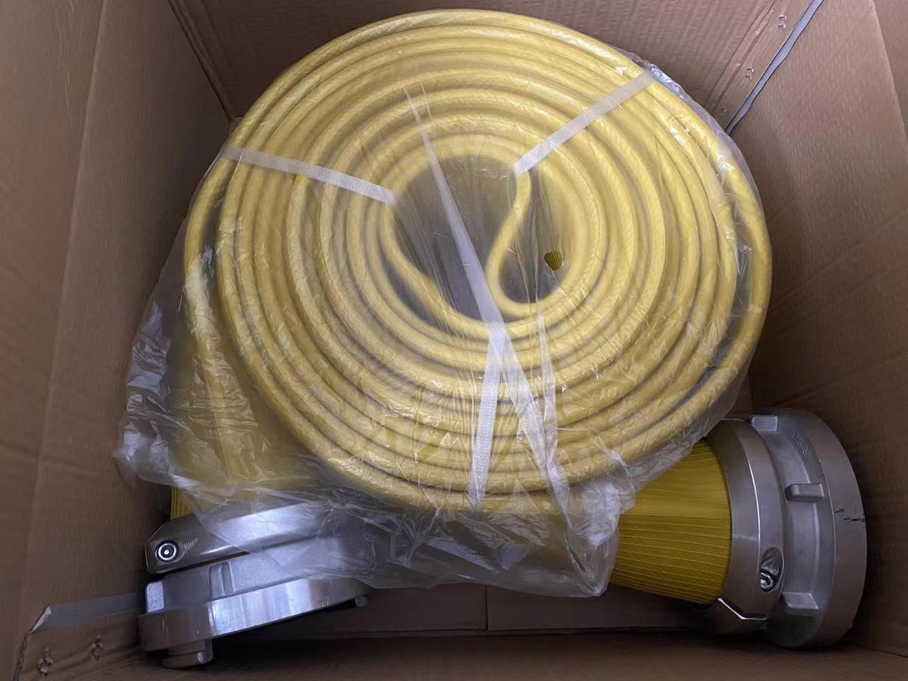 PVC Nitrile layflat hose with storz coupling