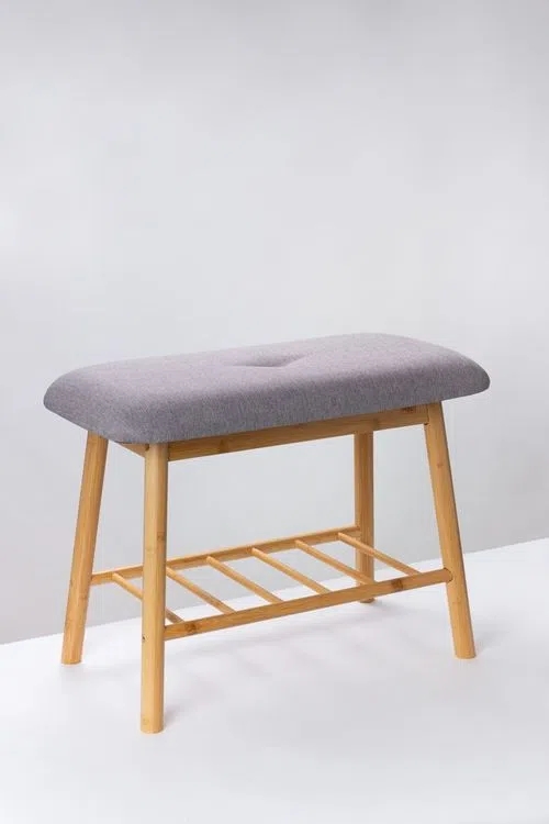 Leisure stool，bamboo shoe stool