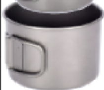 180ml titanium cup