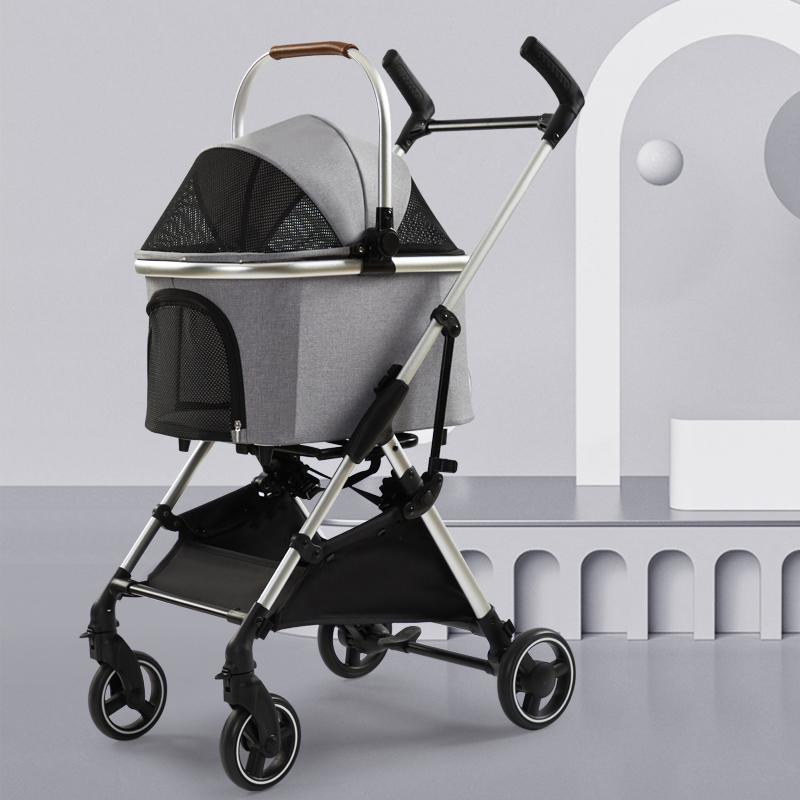 stroller foldable trolley with basket