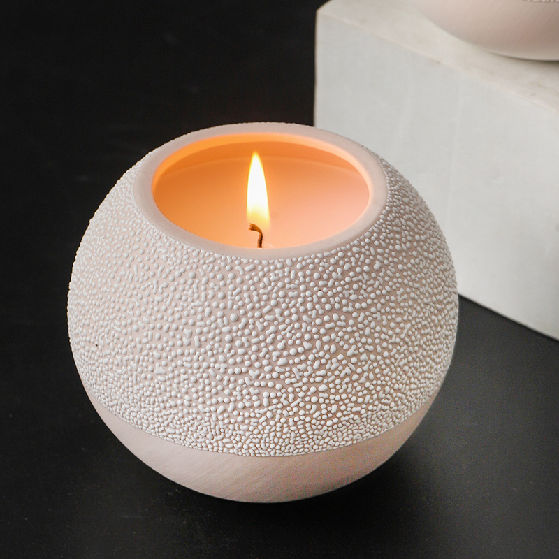 Dot flower insertion, fiower pot, Candle bowl