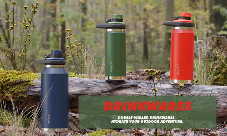 Cheetah - Wide Mouth Sport Water Bottle With Handle