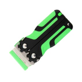 Hautine Folding Safety Clean Scraper W/Plastic Blades