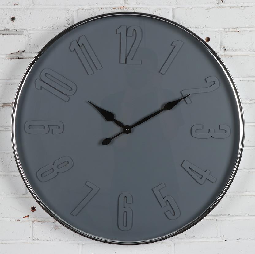 East-Wall Metal Gear Wall Clock 24" EA21703,EA21704