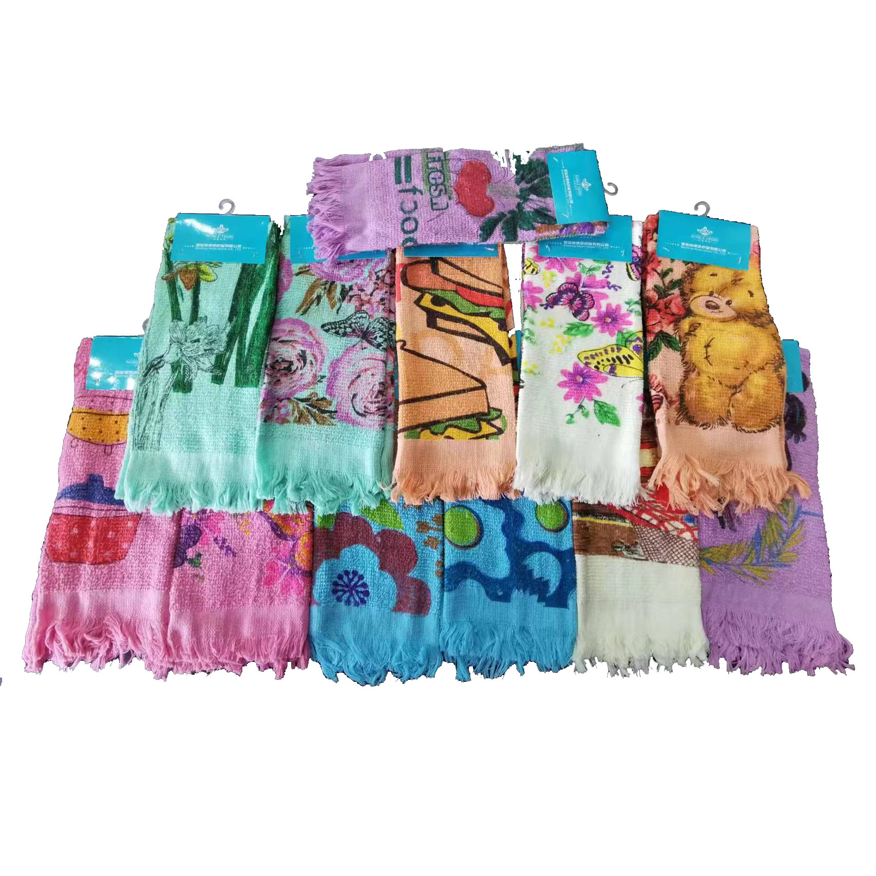 High fashion multi-functional tea towel