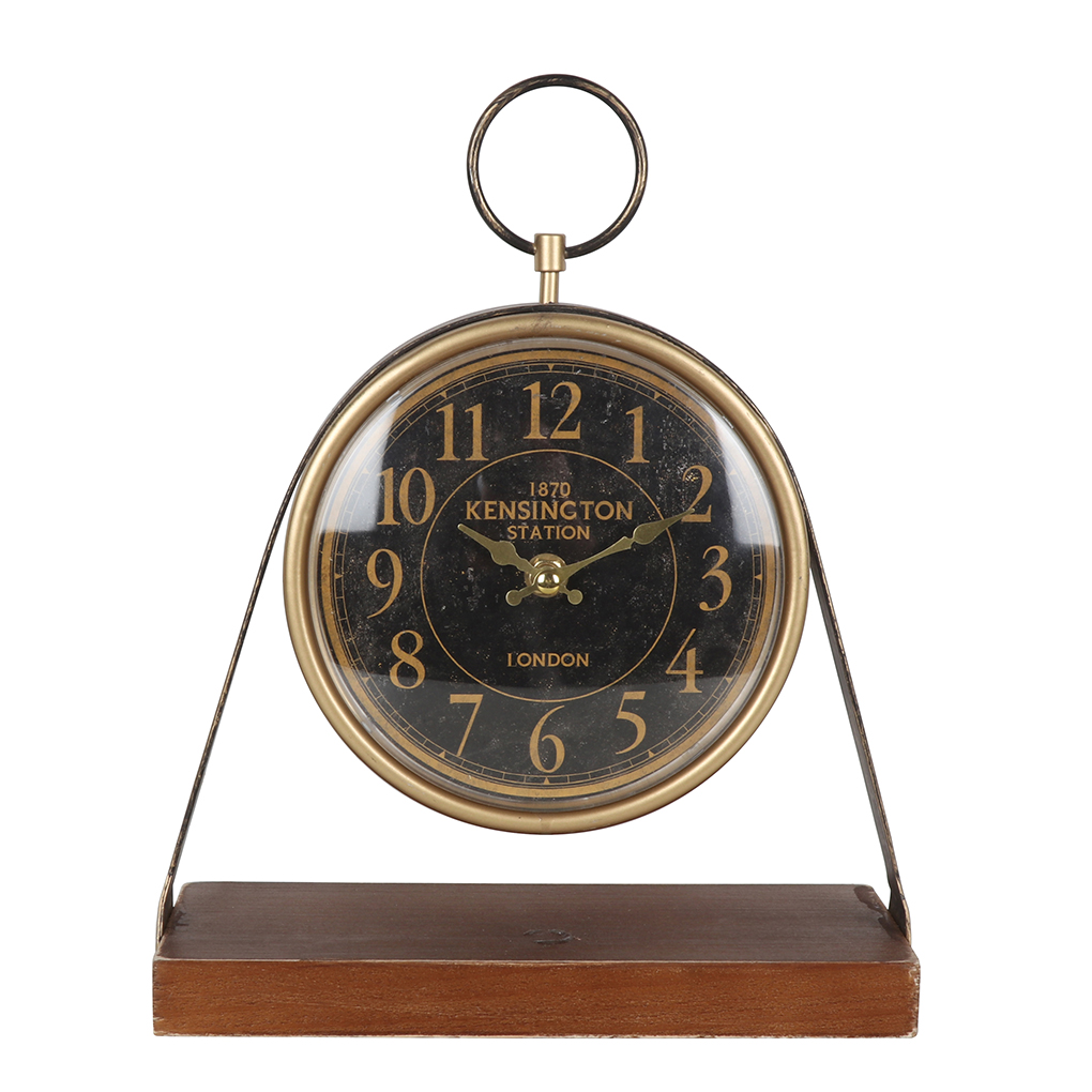 East-Wall Home Crafts Retro Style Table Clock EA21868