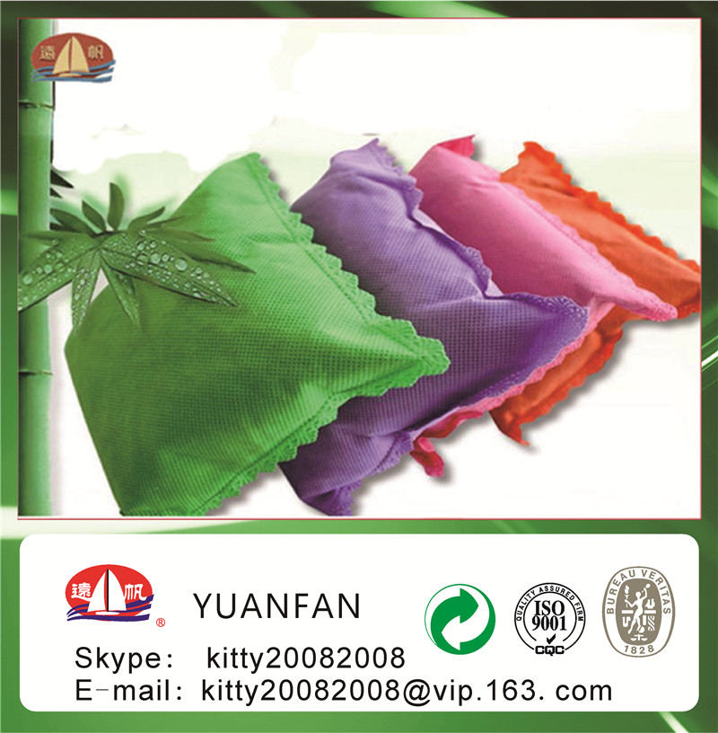 Package area use fabric for shopping bags, suit cover, storage box etc.