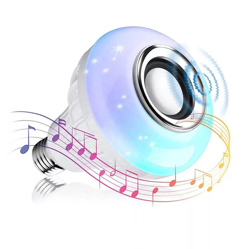 LED smart Lamp Music Wireless bulb E26 E27 B22 for Home Hotel Restaurant