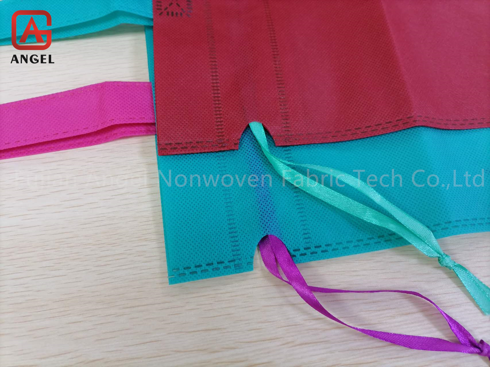 Fujian Angel Nonwoven Bag Drawstring Bag Ribbon Bag Gift Bag