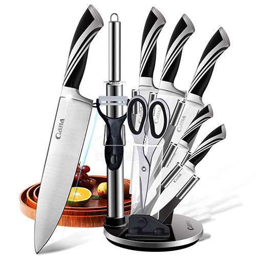 wholesale custom logo stainless steel kitchen knife set
