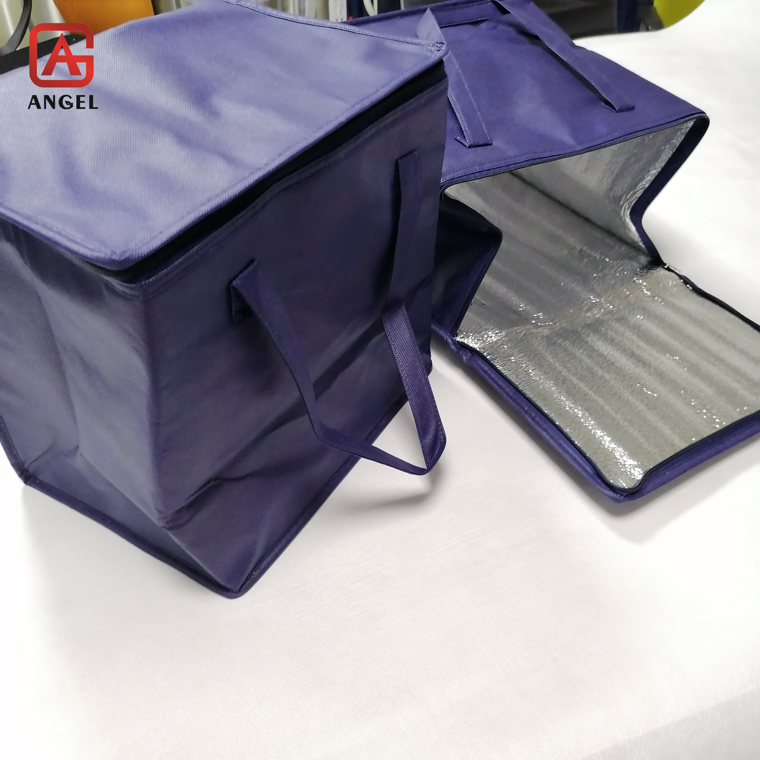 Fujian Angel Nonwoven Cooler Bag Pizza Bag Lamination with Logo