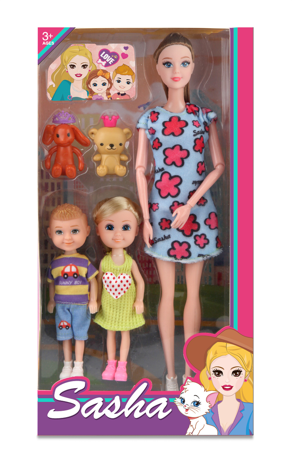 11.5 Inch Doll(With Accessories)