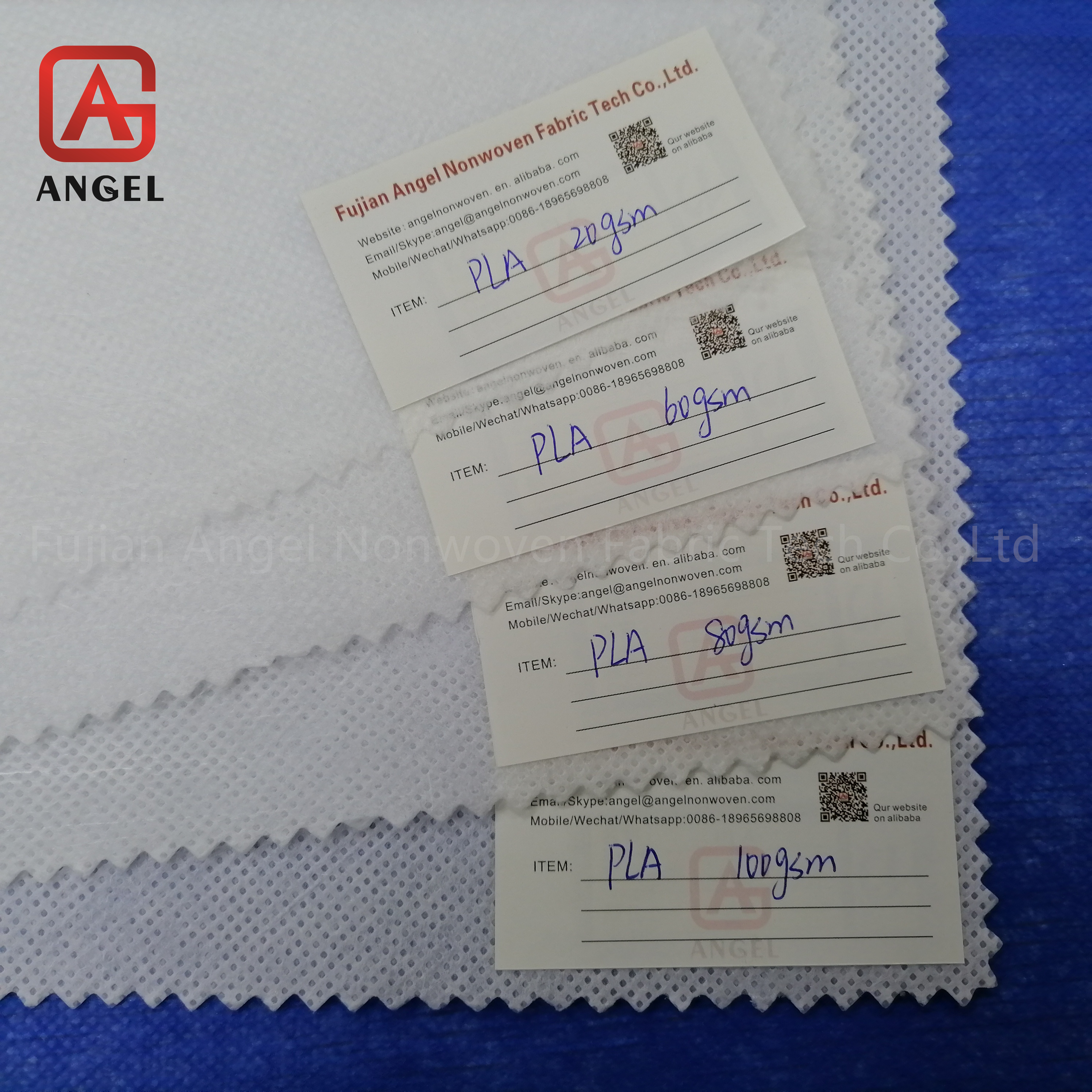 Angel Food Grade PLA Nonwoven Fabric PLA Biodegradable Bag PLA Spunbond Nonwoven Fabric