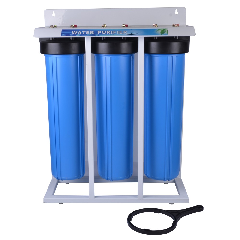 popular in Fiji good quality 3 stages Water Treatment Big blue water filter
