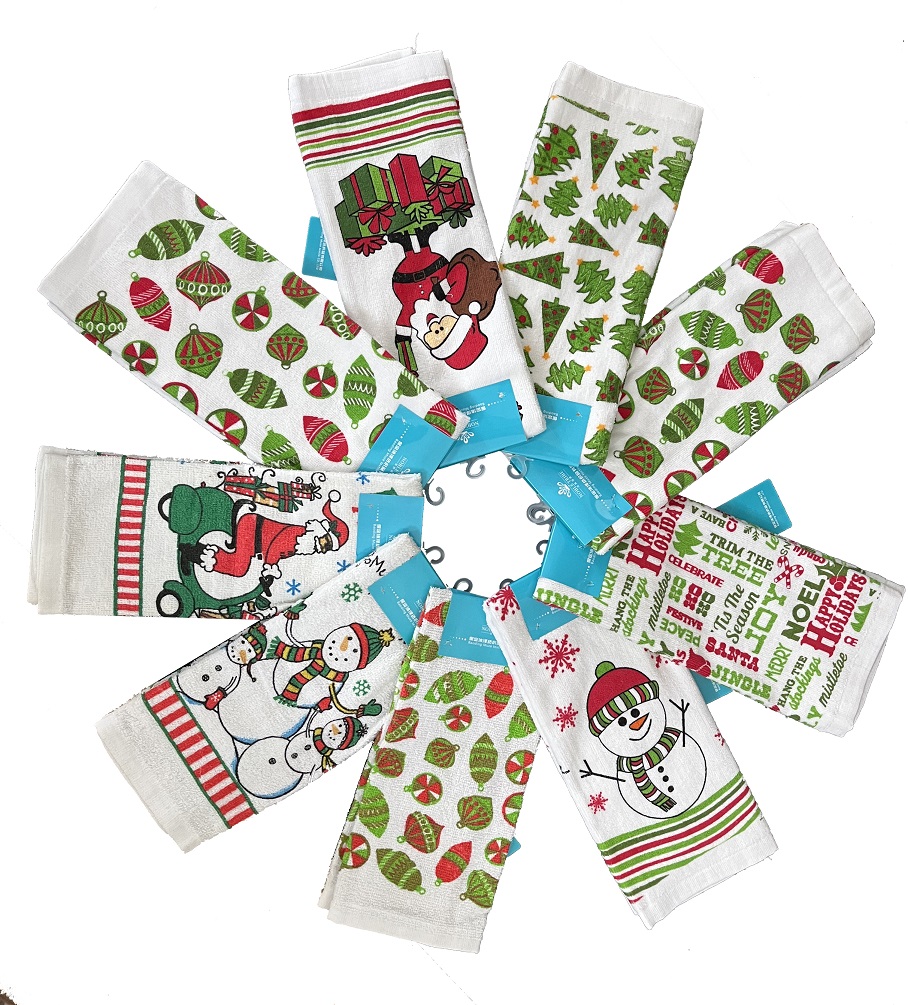 stylish portable tea towel for Christmas