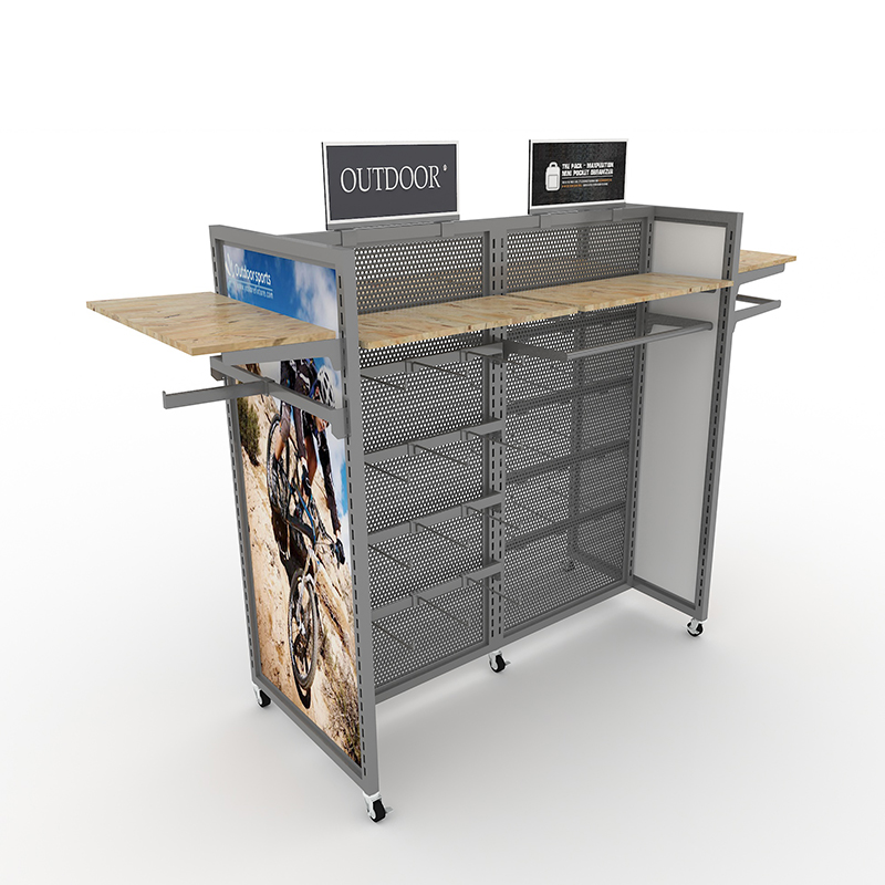 Multi-Function Clothing Display Racks