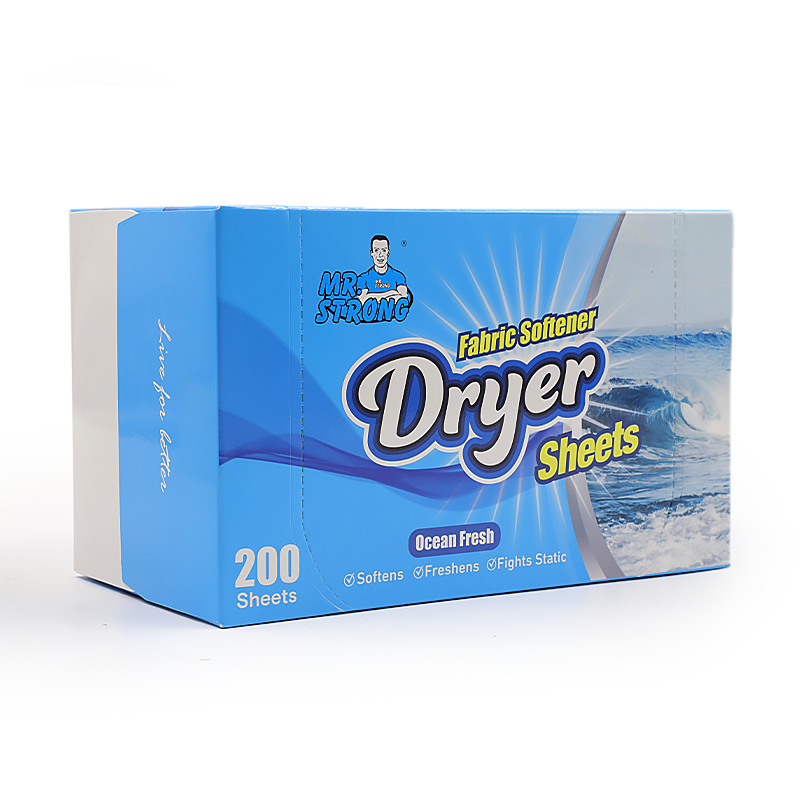 Mr.Strong 200 Counts Fabric Softener Sheet Ocean Scent