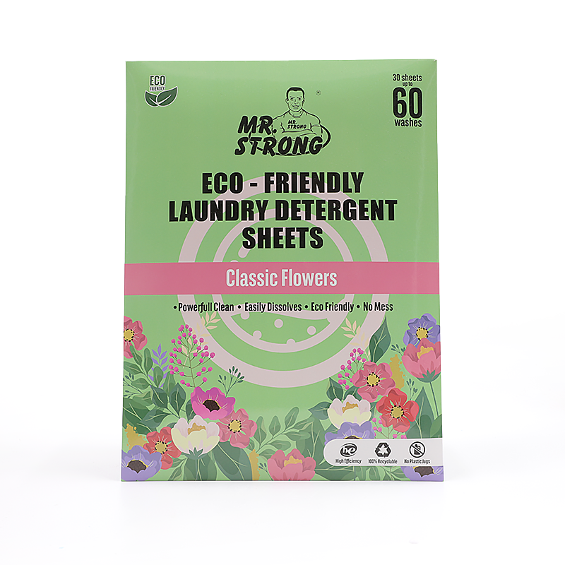 Laundry detergent sheets 30 sheets/bag